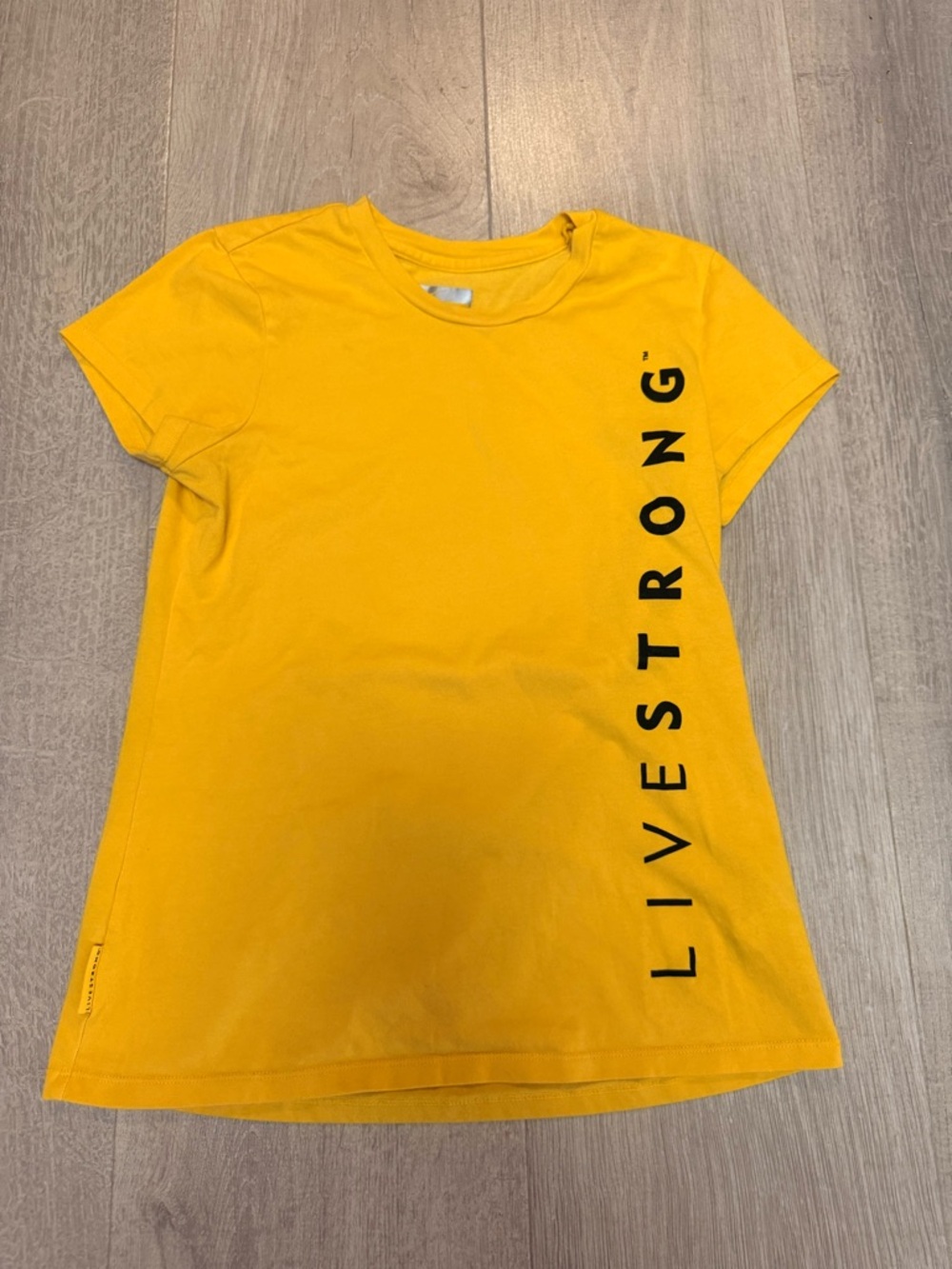 Yellow Nike "LIVESTRONG" Graphic Women’s Tee